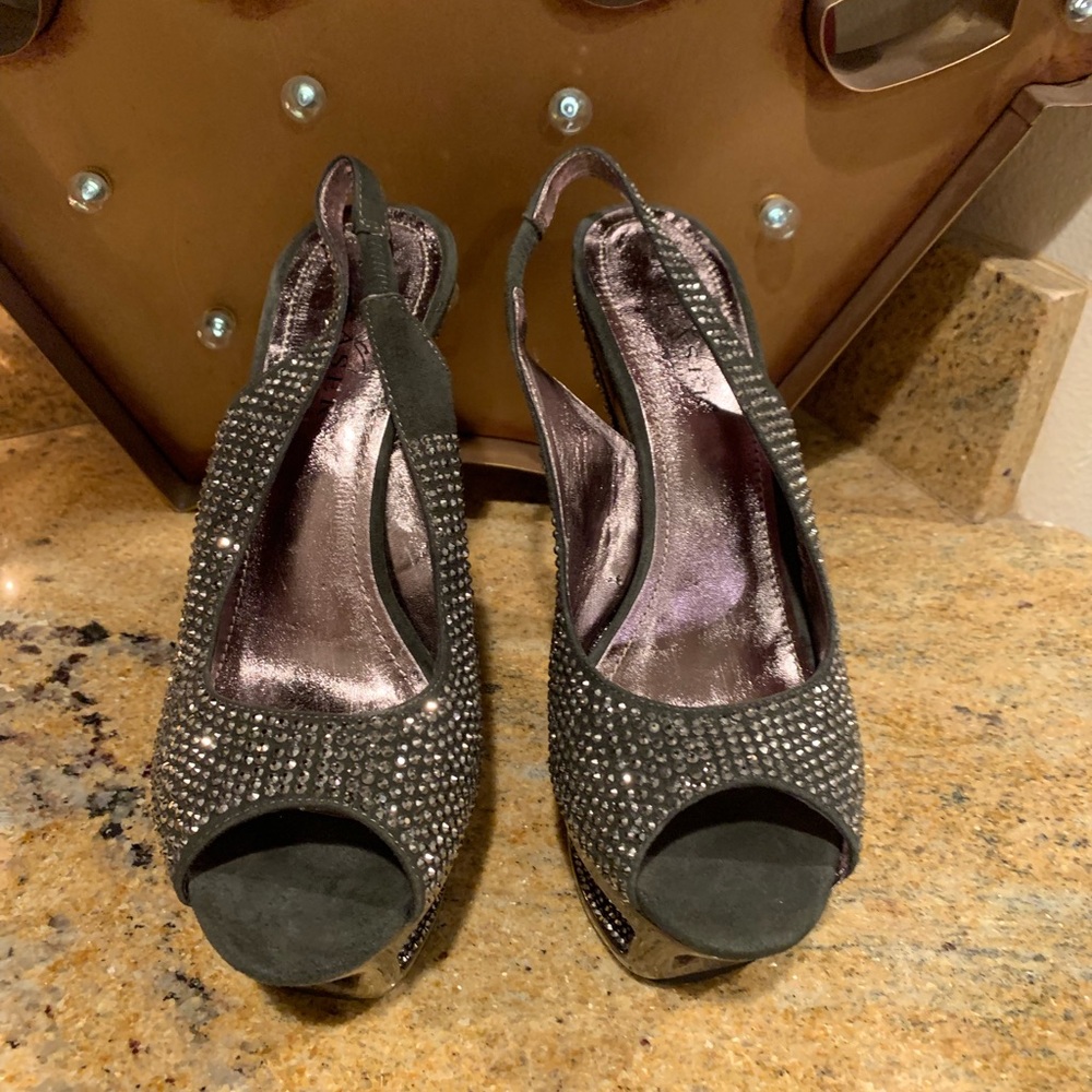 New Rhinestone Pleaser Heels Size 8
